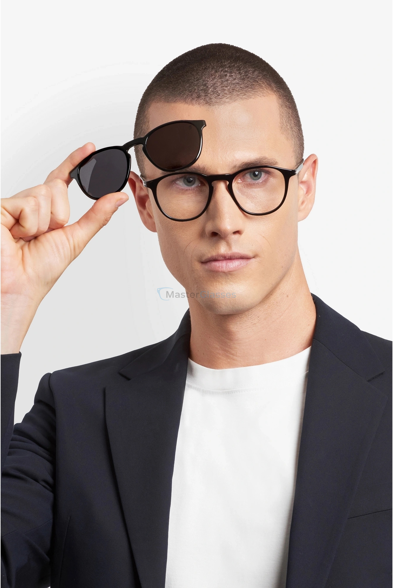 Оправа с солнцезащитным клипоном DAVID BECKHAM DB 1018/C 807 Black
