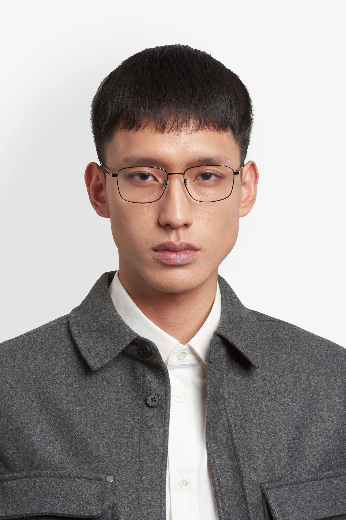 Оправа HUGO BOSS 1871/F V81 Dark Ruthenium Black