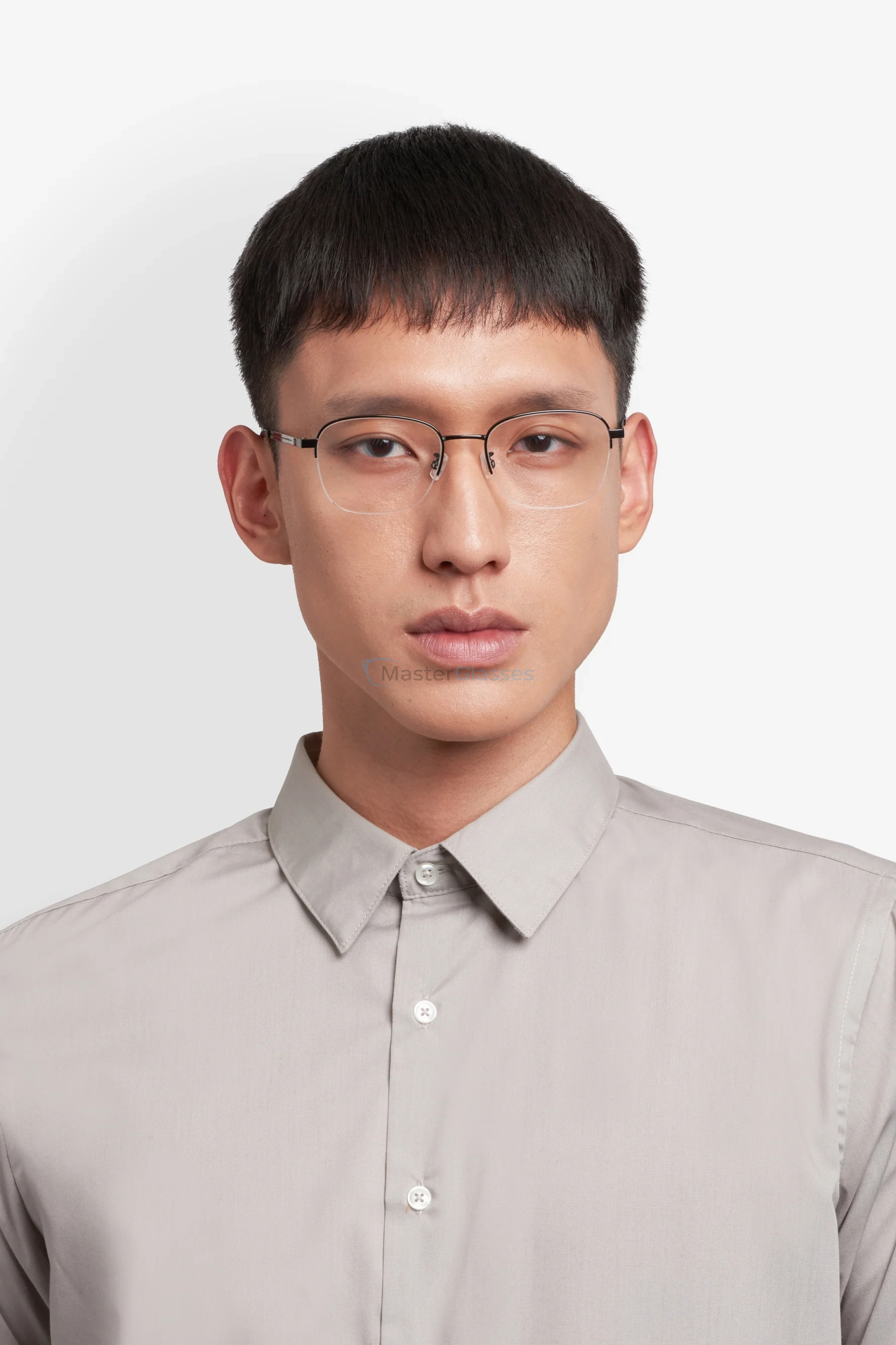 Оправа HUGO BOSS 1872/F V81 Dark Ruthenium Black