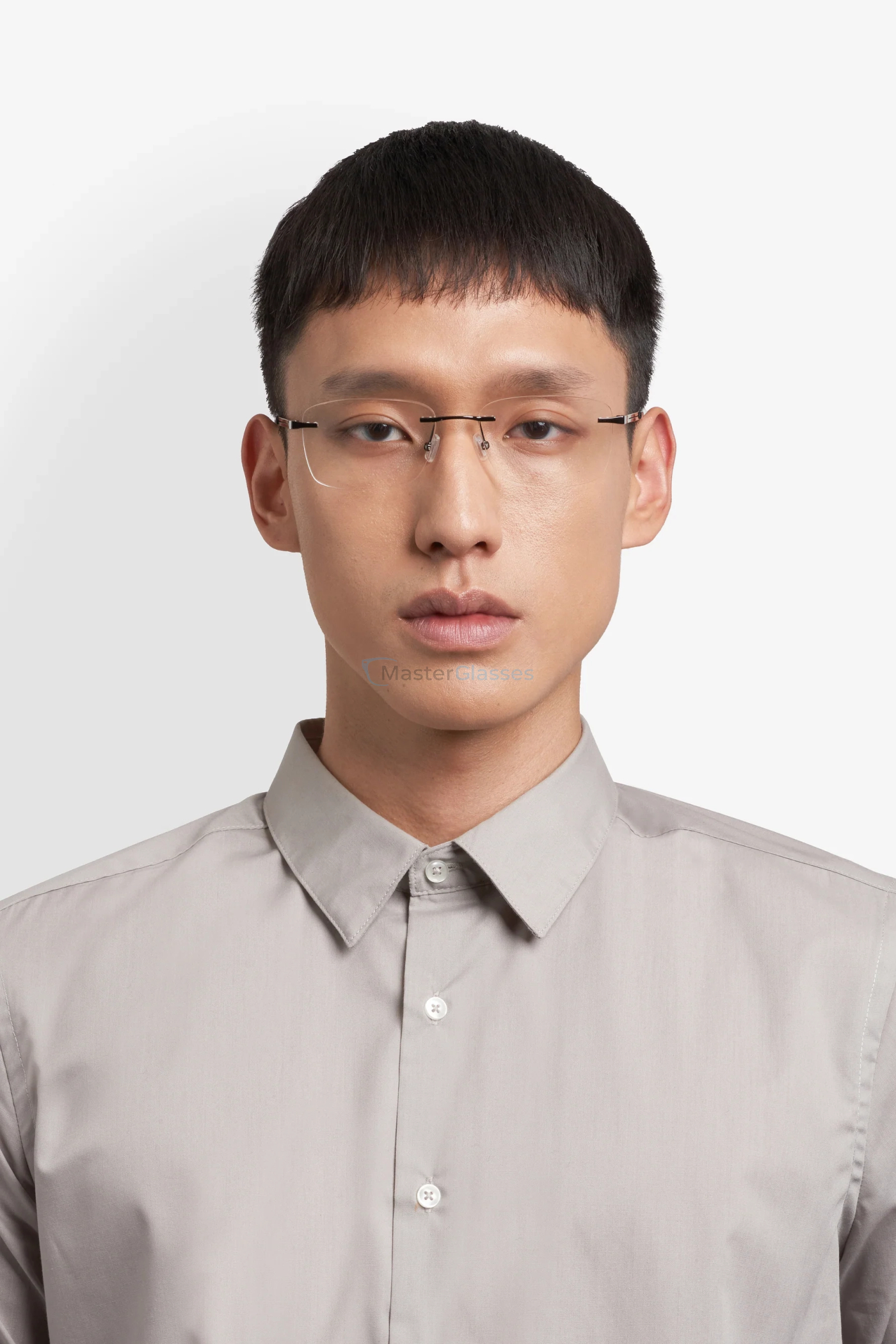 Оправа HUGO BOSS 1873/F V81 Dark Ruthenium Black