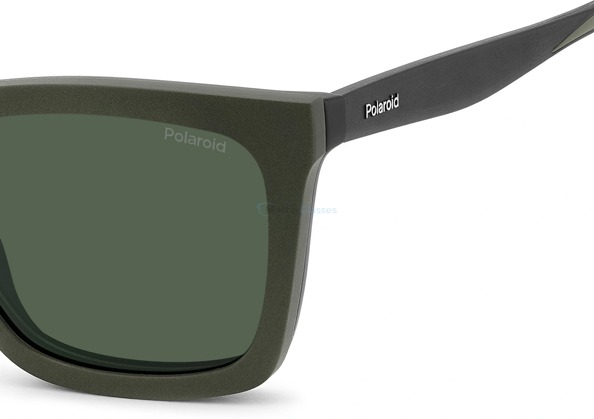 Оправа с солнцезащитным клипоном POLAROID PLD D591/C 3OL Matte Black Green