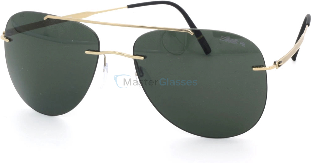 Солнцезащитные очки Silhouette 8751 7530 61/17 Rimless Shades Canatara