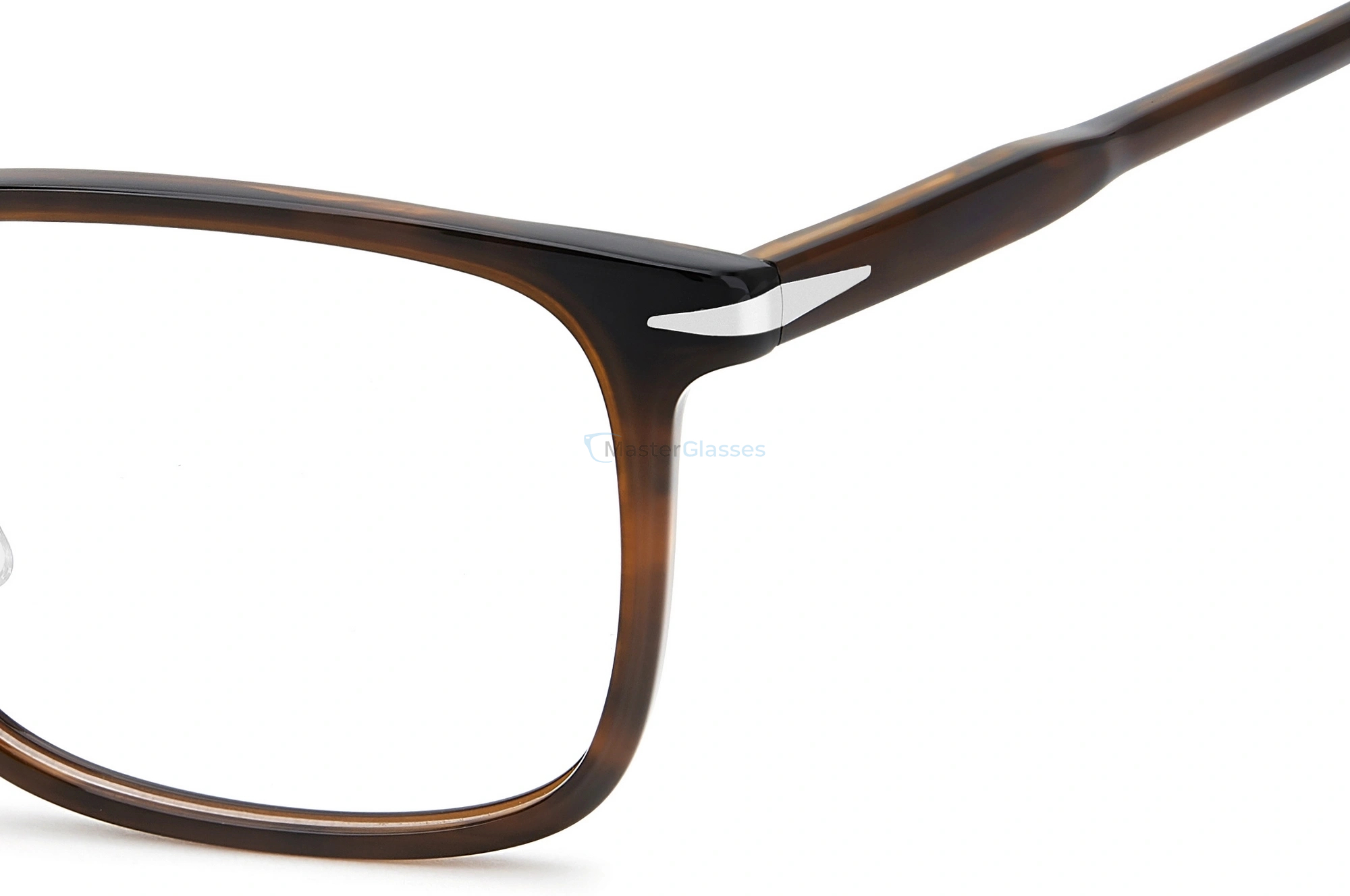 Оправа DAVID BECKHAM DB 1211/G 6C5 Brown Horn Ruthenium