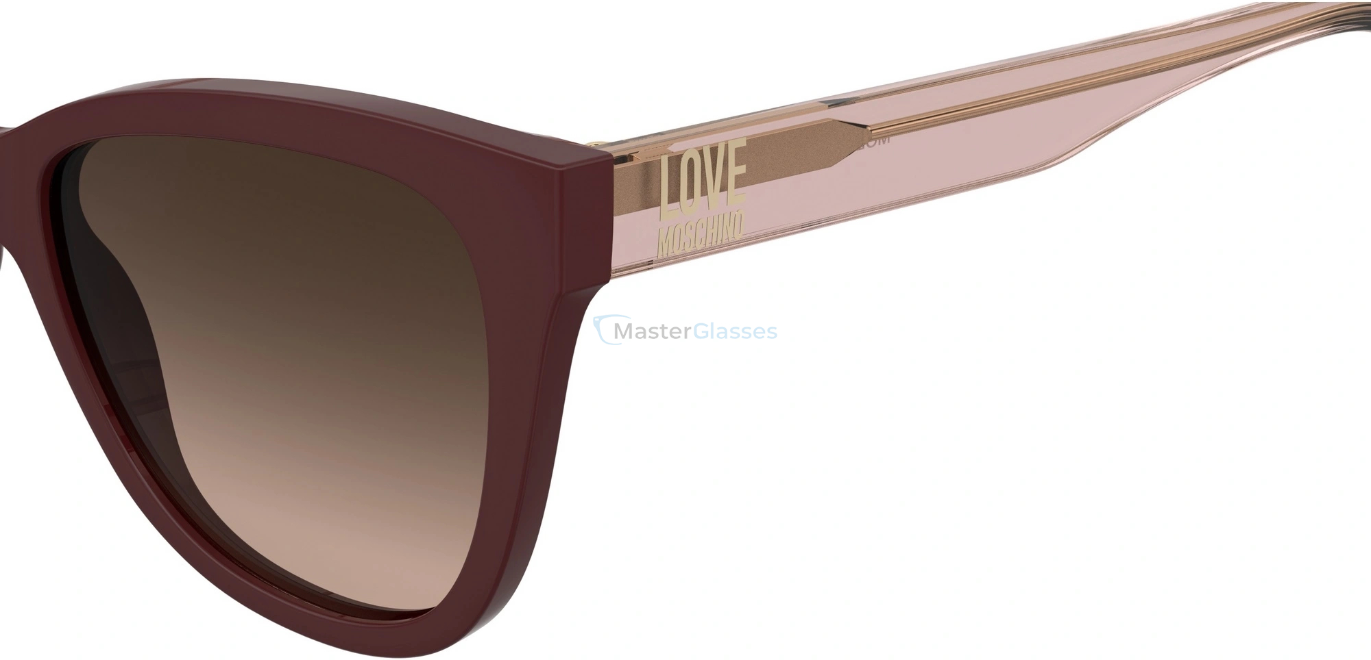 Солнцезащитные очки MOSCHINO LOVE MOL097/S LHF Burgundy 2
