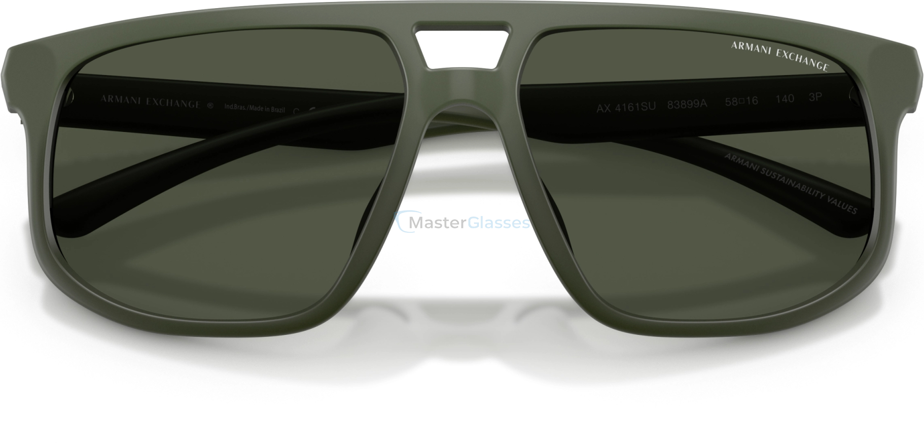 Солнцезащитные очки Armani Exchange AX4161SU 83899A Green