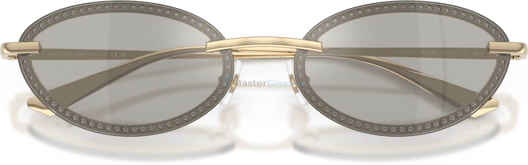 Солнцезащитные очки Jimmy Choo JC4020B 30066G Gold
