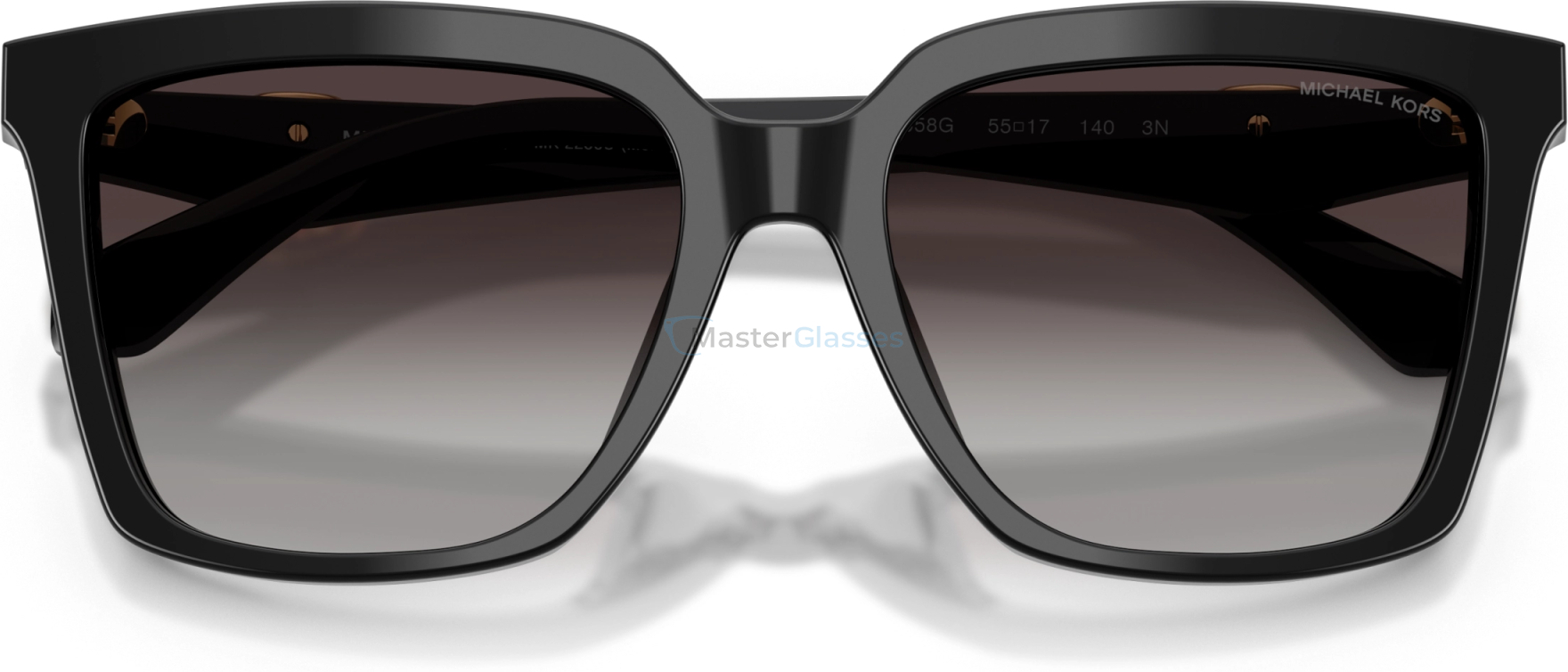 Солнцезащитные очки Michael Kors MENAGGIO MK2256U 30058G Black