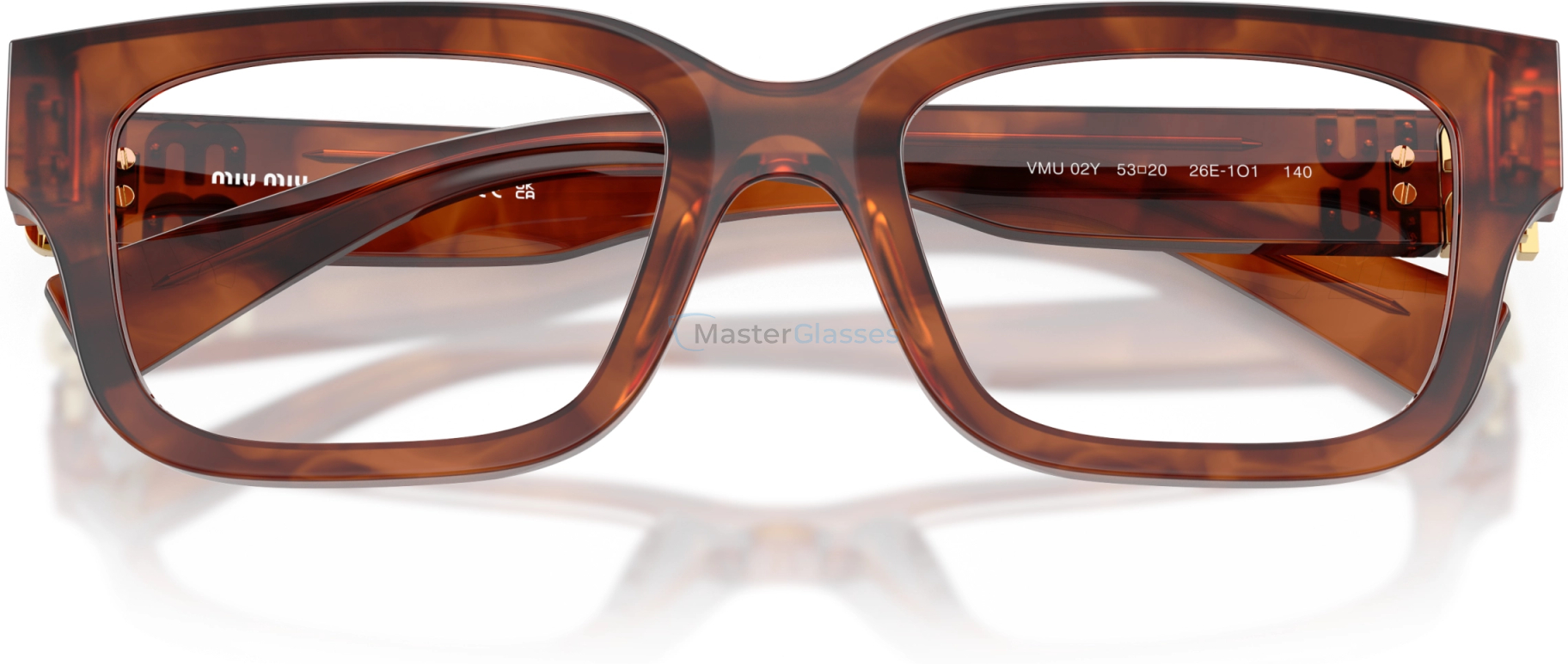 Оправа Miu Miu MU 02YV 26E1O1 Brown