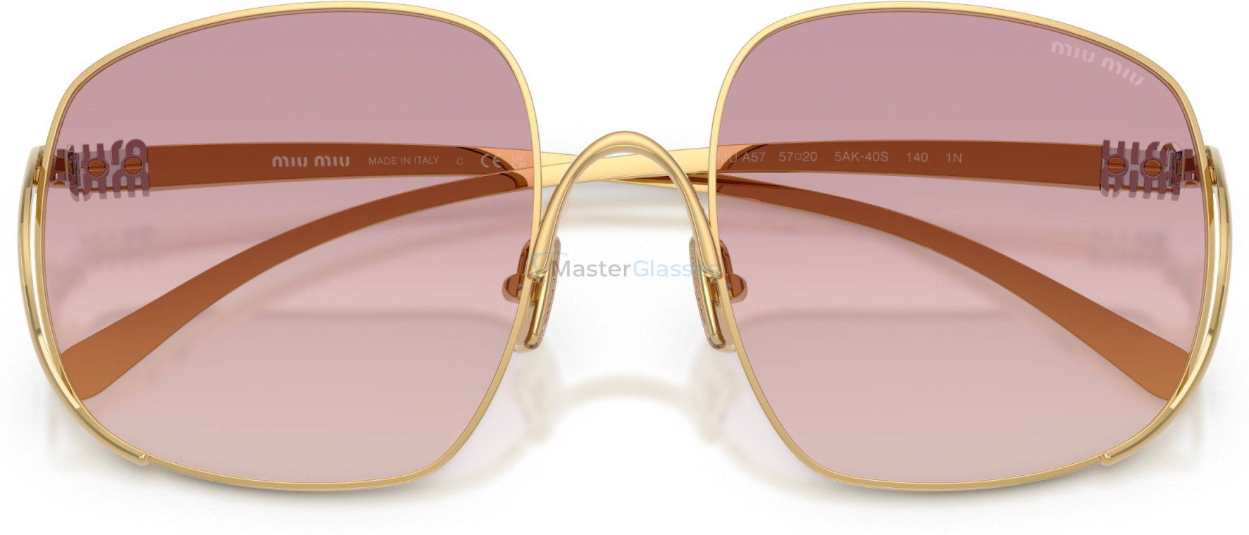 Солнцезащитные очки Miu Miu MU A57S 5AK40S Gold