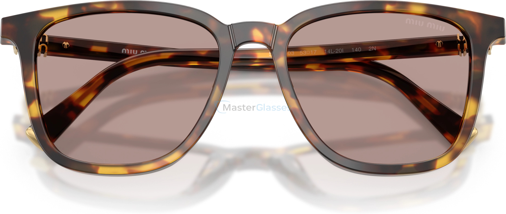 Солнцезащитные очки Miu Miu MU B03S 14L20I Tortoise
