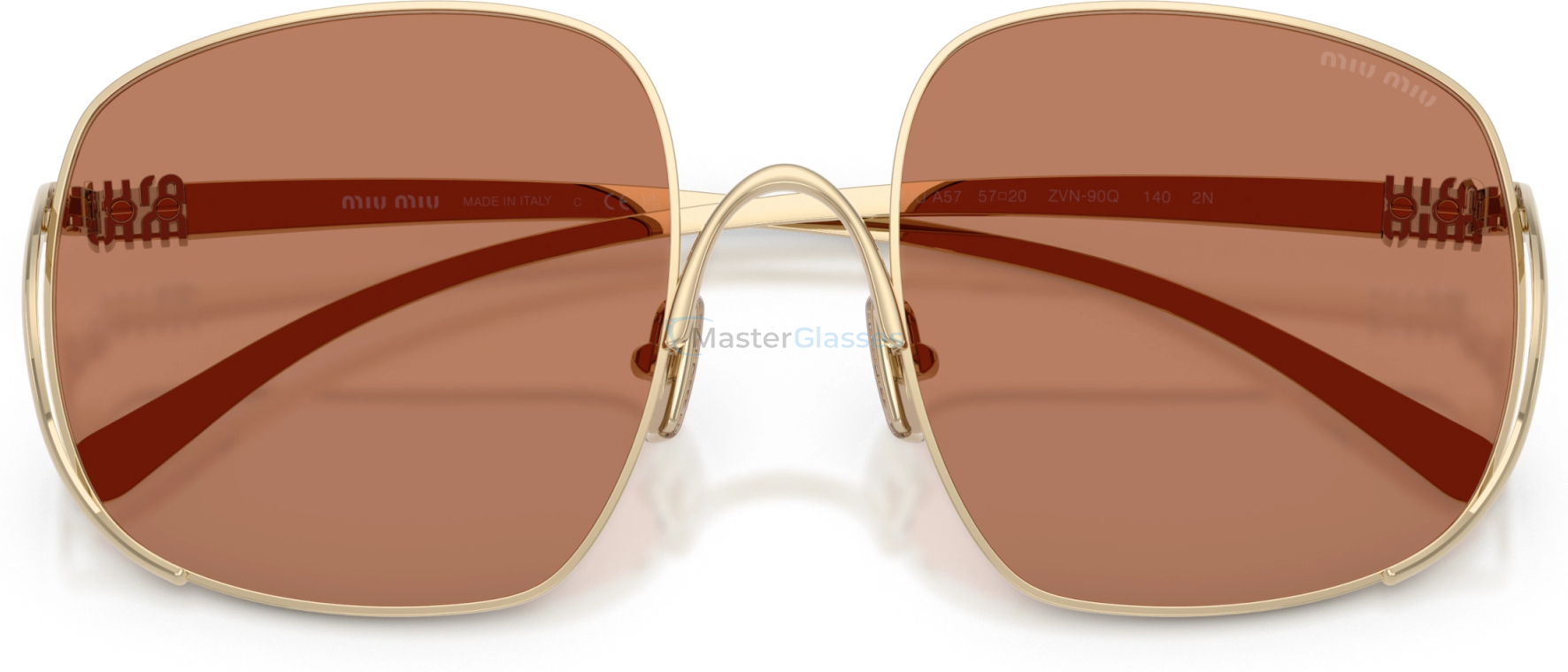 Солнцезащитные очки Miu Miu MU A57S ZVN90Q Gold