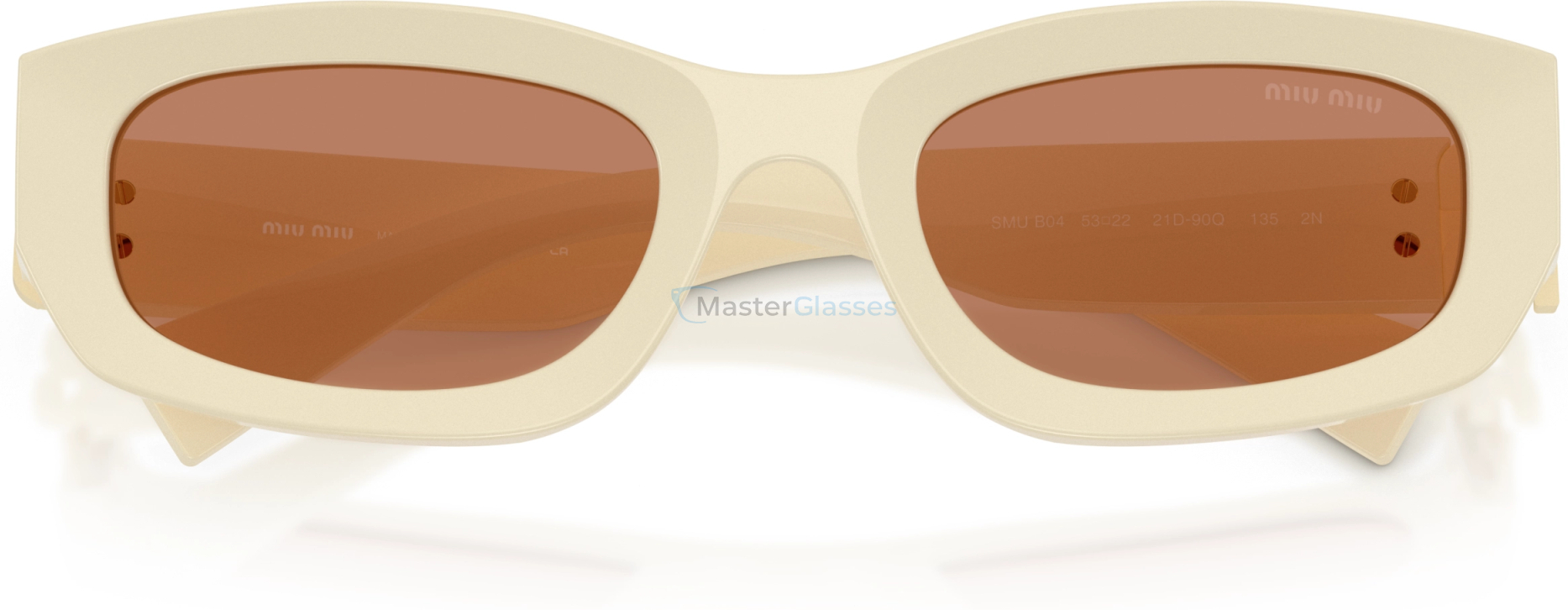 Солнцезащитные очки Miu Miu MU B04S 21D90Q White