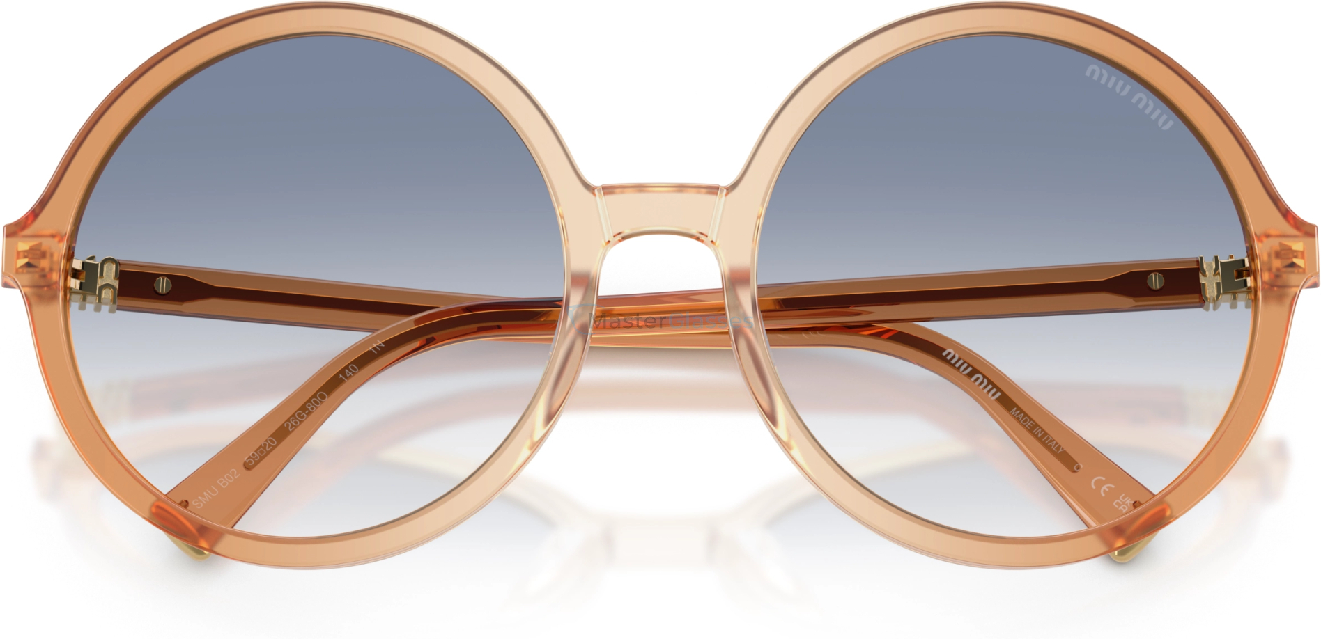 Солнцезащитные очки Miu Miu MU B02S 26G80O Brown