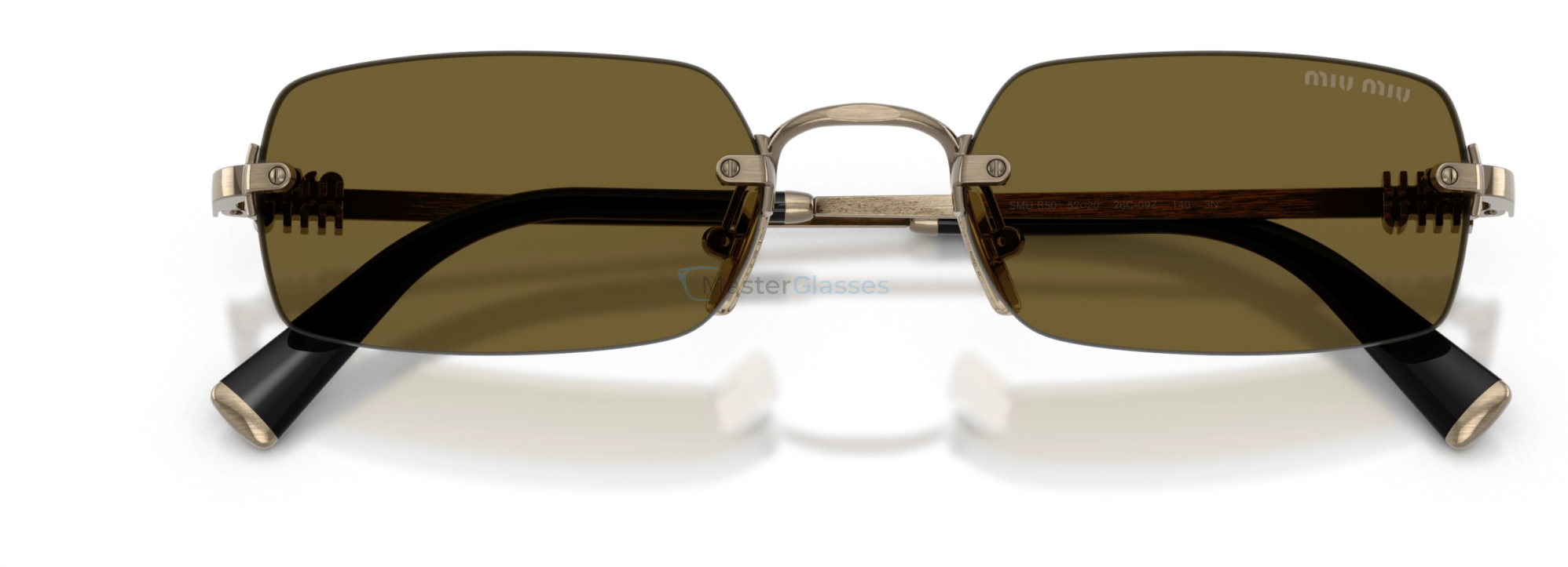 Солнцезащитные очки Miu Miu MU B50S 26C09Z Gold