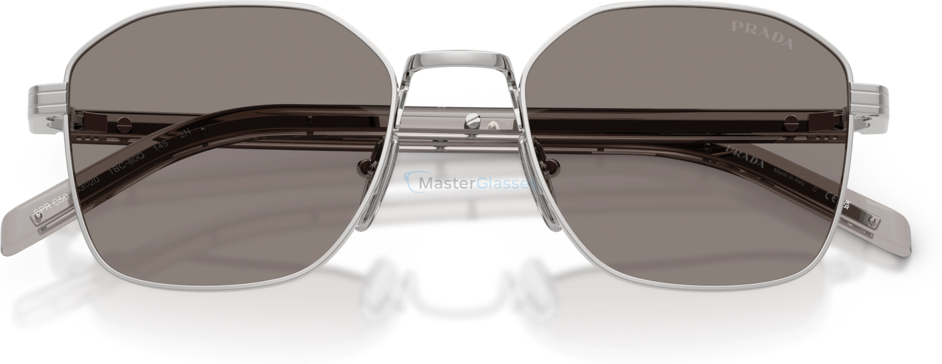 Солнцезащитные очки Prada PR C50S 1BC80Q Silver