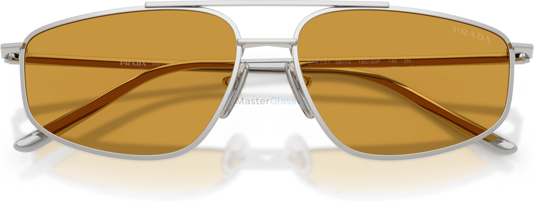 Солнцезащитные очки Prada PR C51S 1BC50P Silver