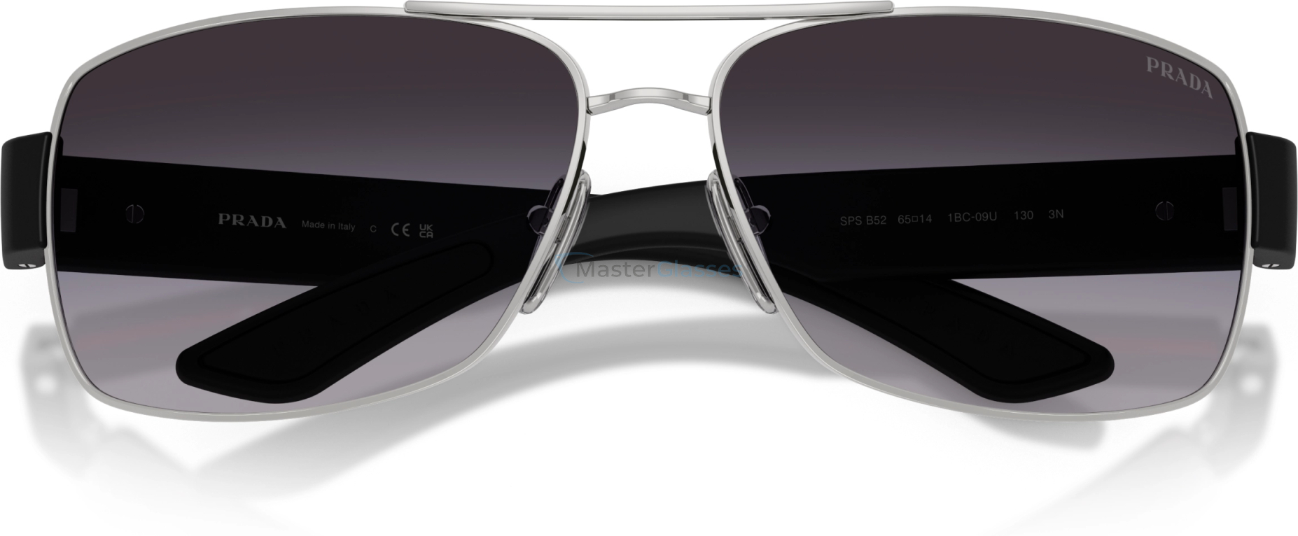 Солнцезащитные очки Prada Linea Rossa PS B52S 1BC09U Silver