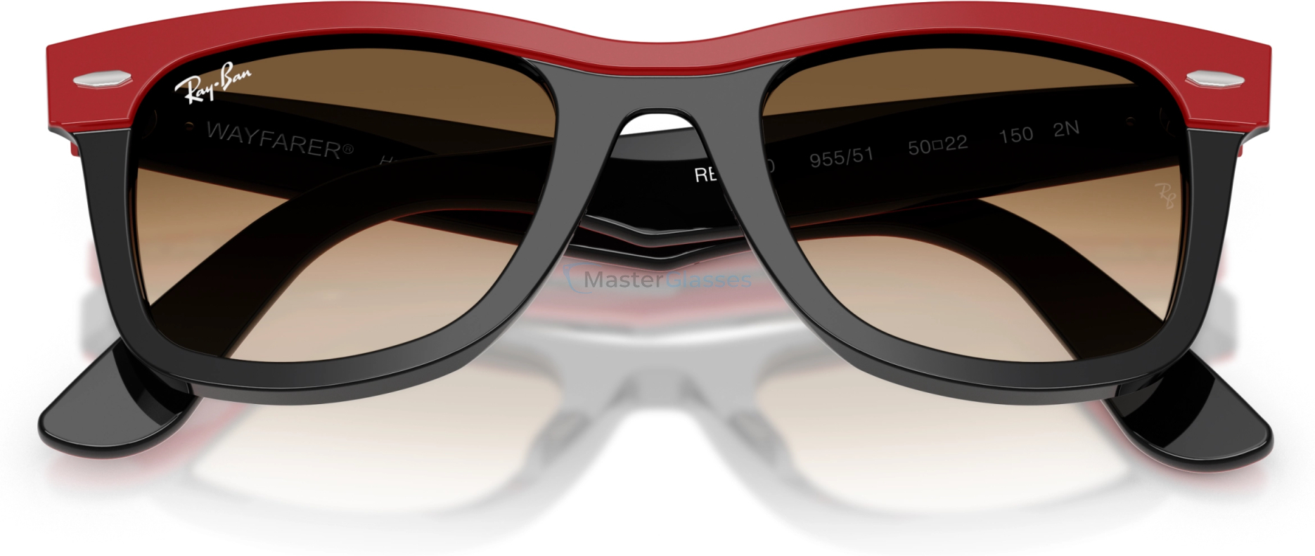 Солнцезащитные очки Ray-Ban WAYFARER RB2240 955/51 Red