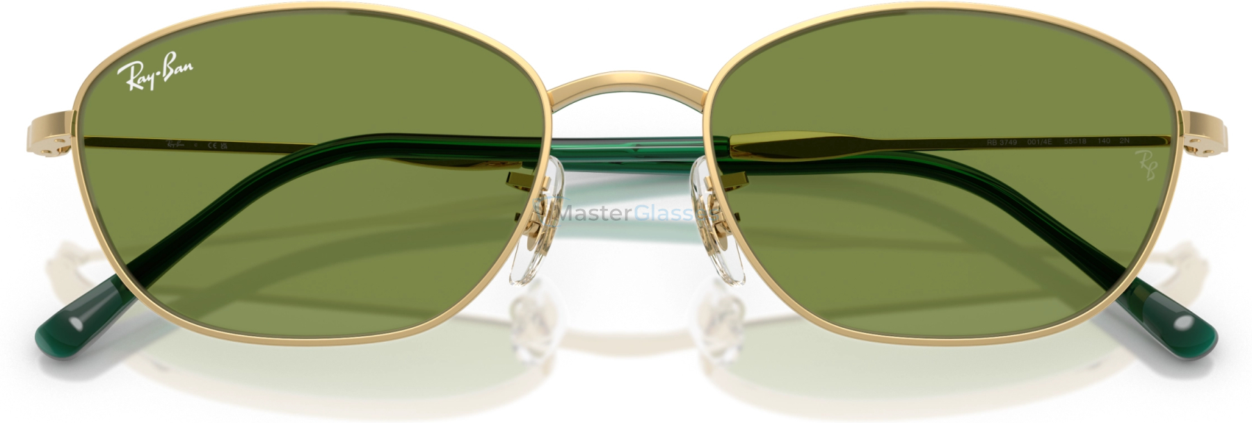 Солнцезащитные очки Ray-Ban RB3749 001/4E Gold