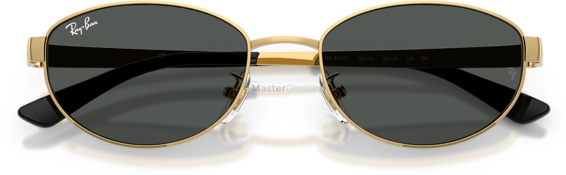 Солнцезащитные очки Ray-Ban RB3774D 001/87 Gold
