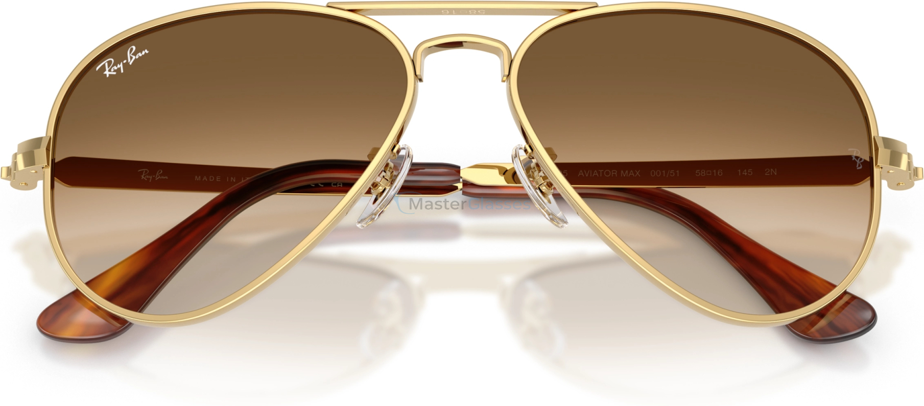 Солнцезащитные очки Ray-Ban AVIATOR MAX RB3925 001/51 Gold