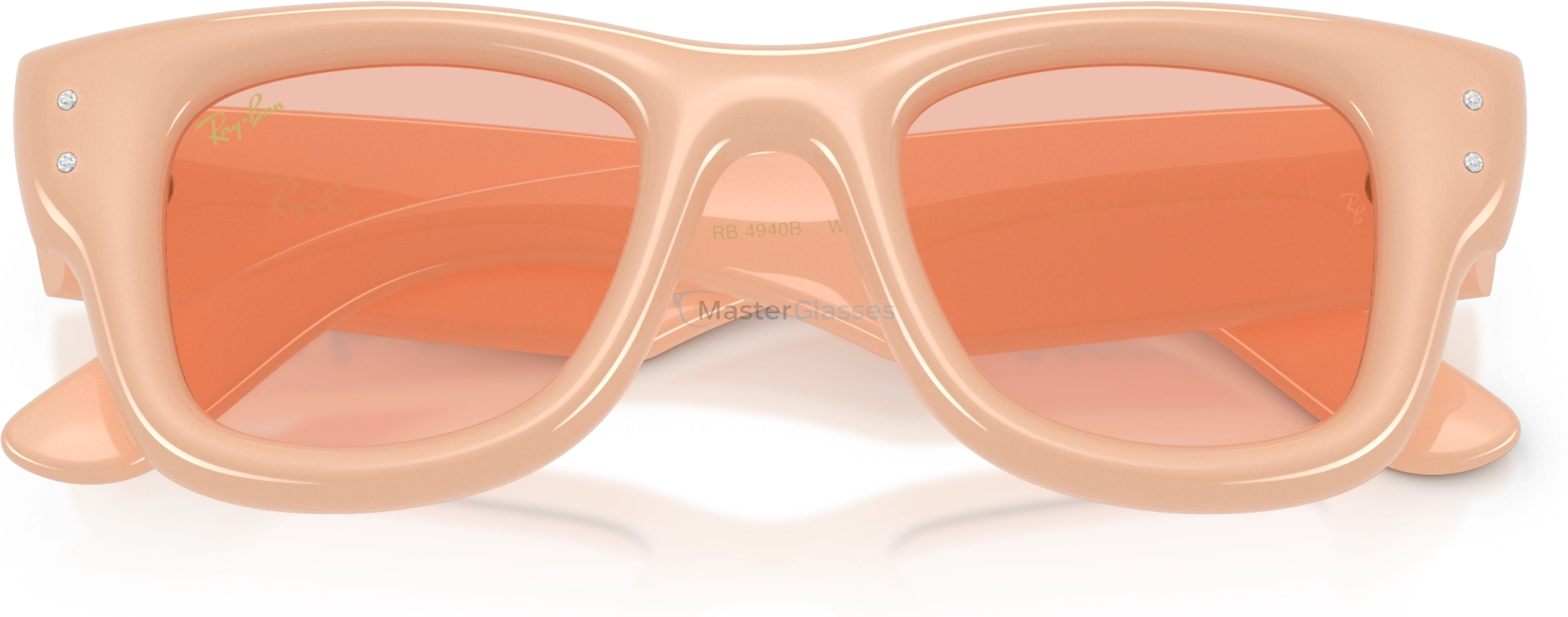 Солнцезащитные очки Ray-Ban WAYFARER PUFFER RB4940B 688884 Beige