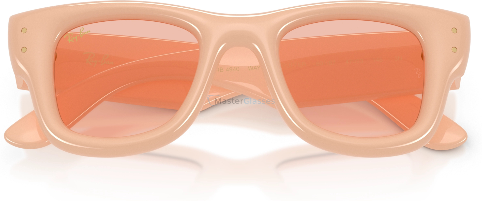 Солнцезащитные очки Ray-Ban WAYFARER PUFFER RB4940 687584 Beige