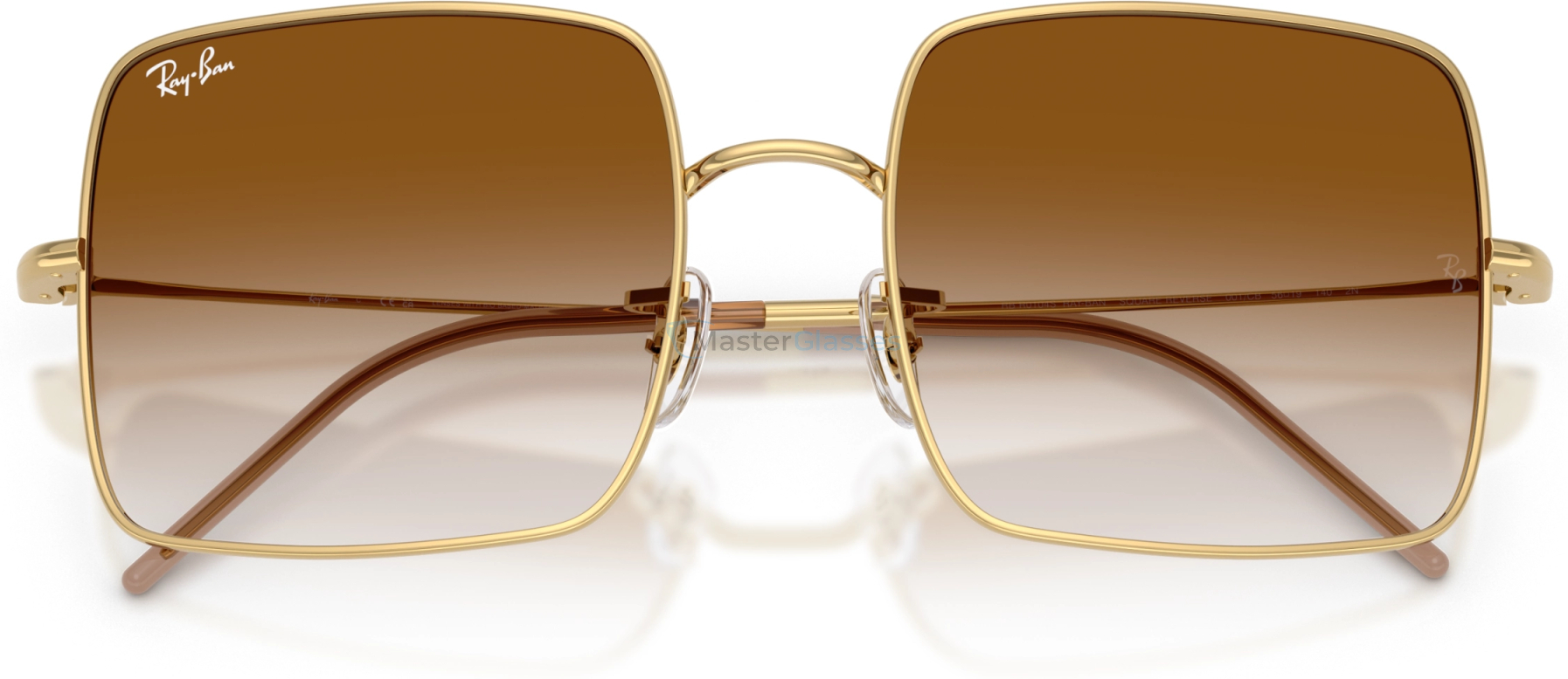 Солнцезащитные очки Ray-Ban SQUARE REVERSE RBR0104S 001/CB Gold