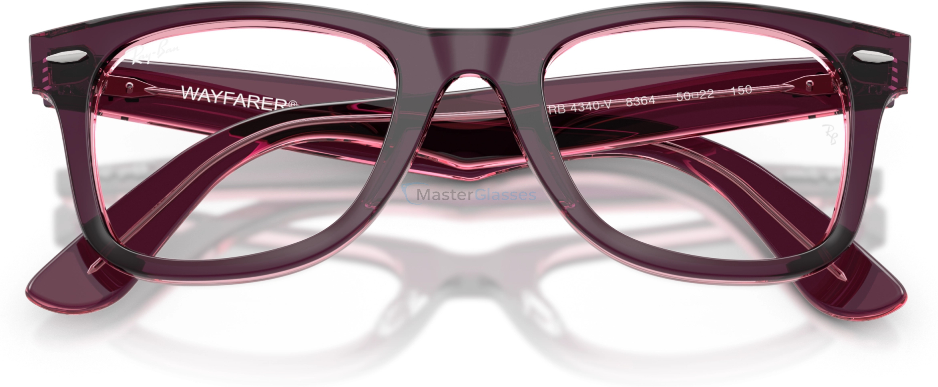 Оправа Ray-Ban WAYFARER EASE RX4340V 8364 Violet