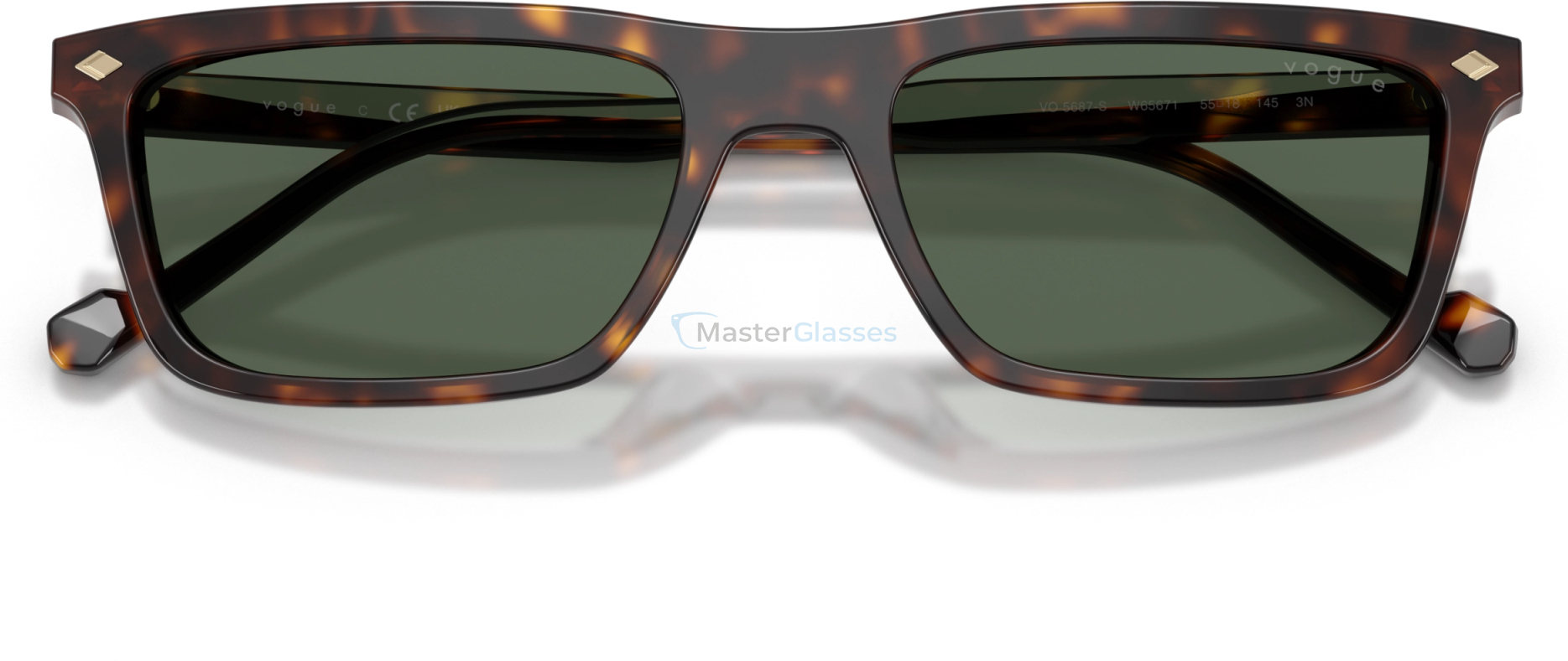 Солнцезащитные очки Vogue VO5687S W65671 Brown