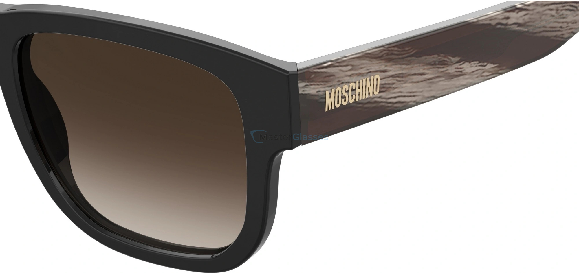 Солнцезащитные очки MOSCHINO MOS202/S 37N Black Horn