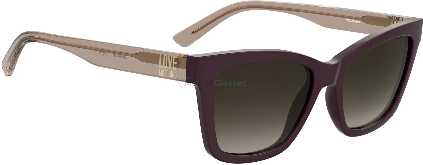 Солнцезащитные очки MOSCHINO LOVE MOL096/S 0T7 Plum
