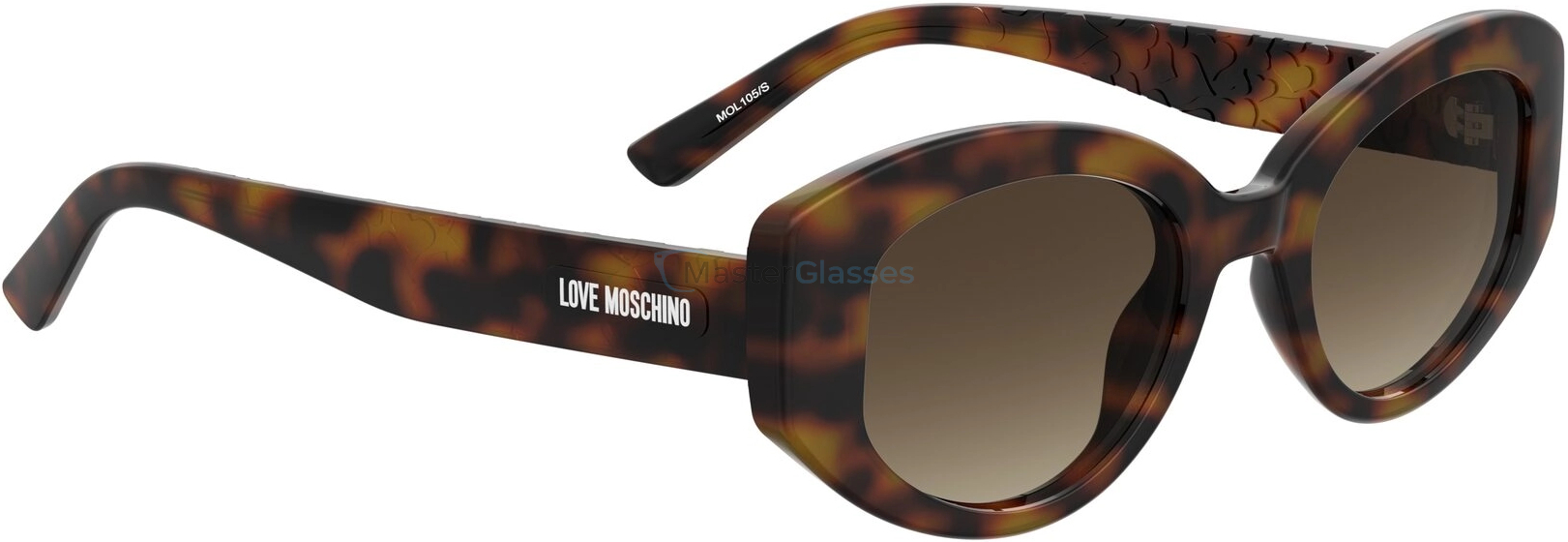 Солнцезащитные очки Moschino Love MOL105/S WR9 Brown Havana