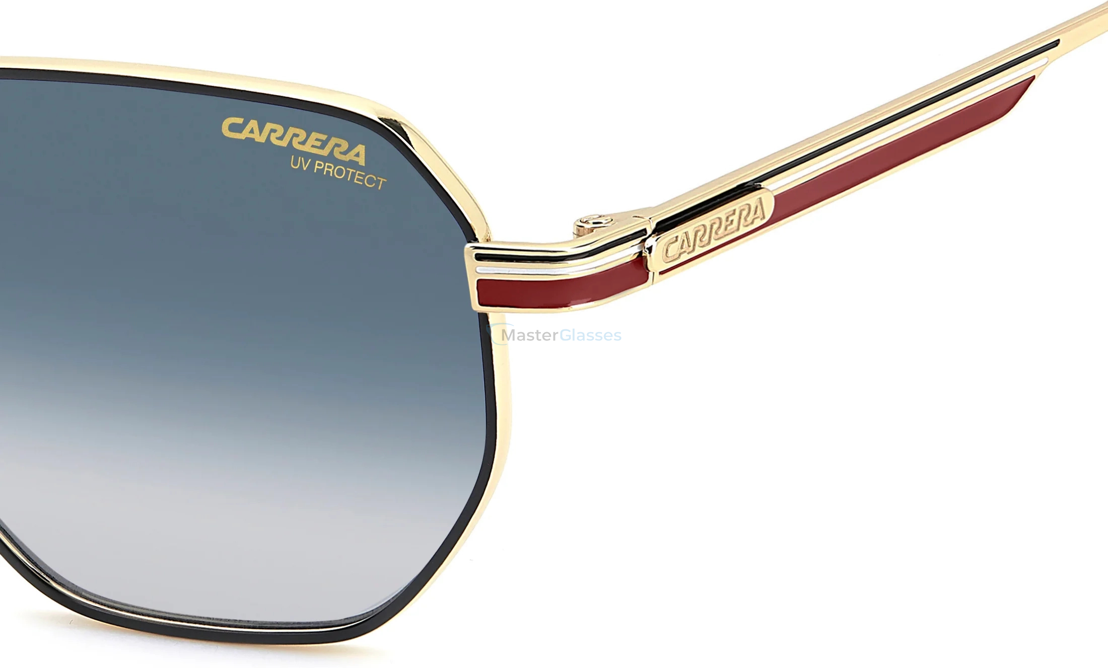 Солнцезащитные очки CARRERA 380/S W3J Gold Striped Red