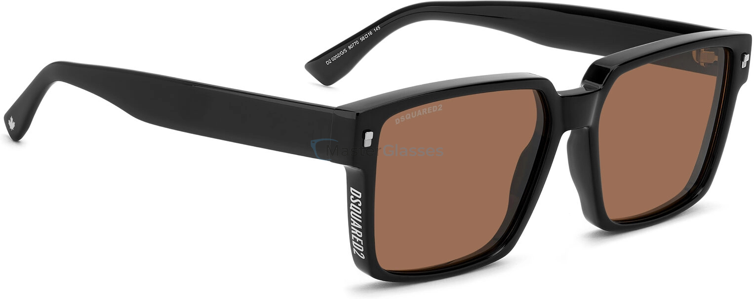 Солнцезащитные очки DSQUARED2 D2 0202/G/S 807 Black