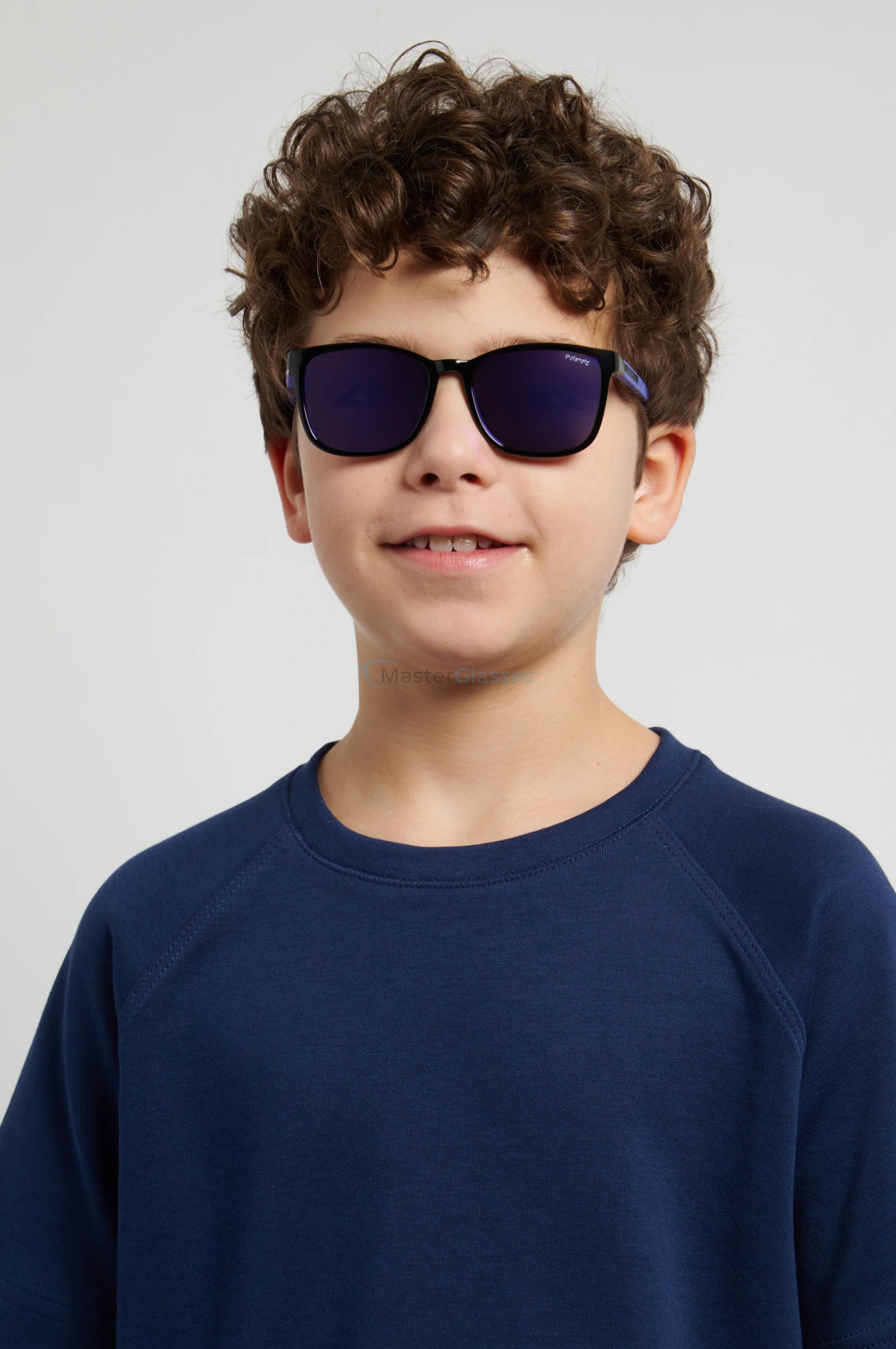 Детские солнцезащитные очки POLAROID KIDS PLD 8077/S 1X2 Black Lilac