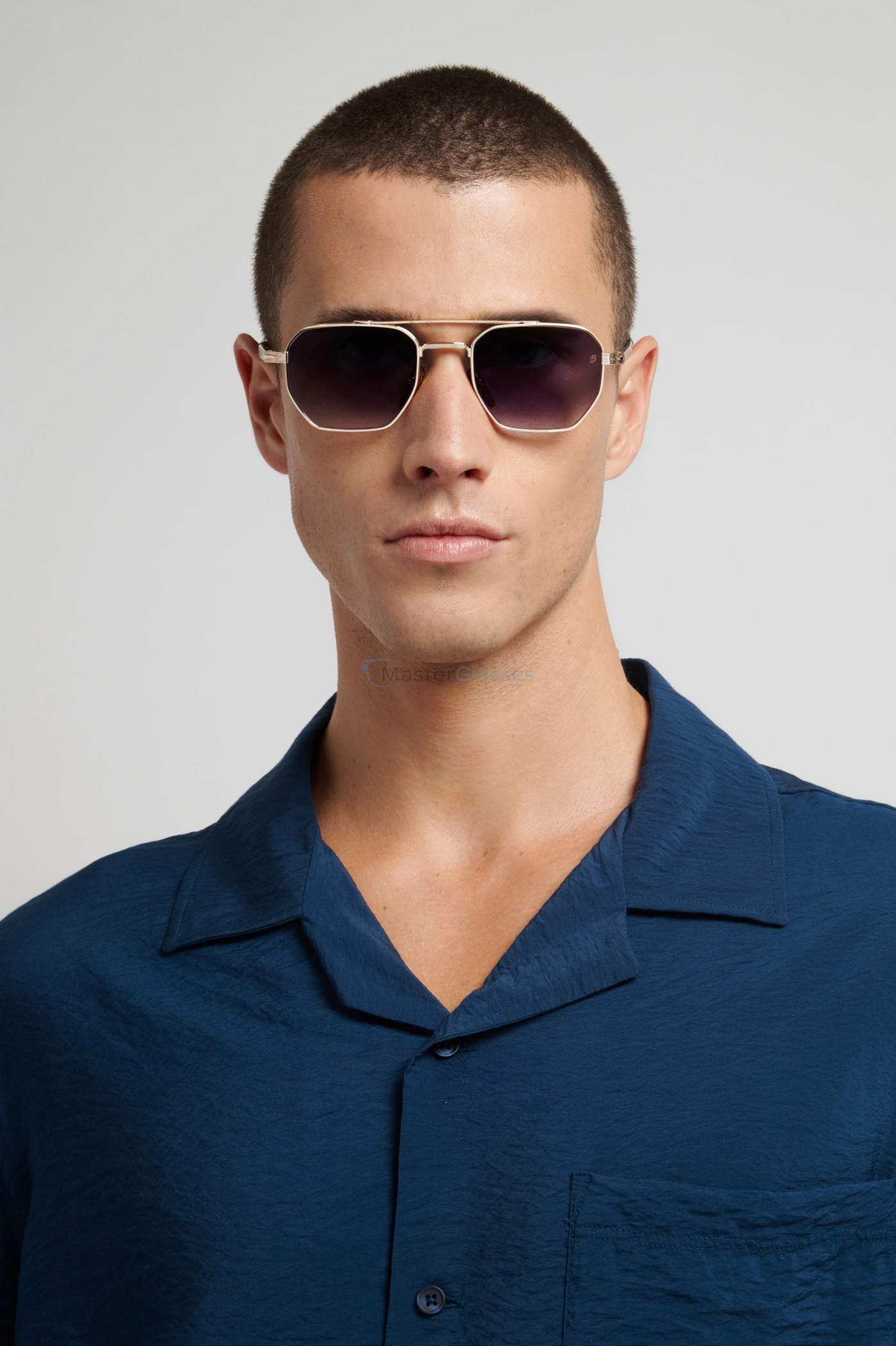 Солнцезащитные очки DAVID BECKHAM DB 1229/S RHL Gold Black 2