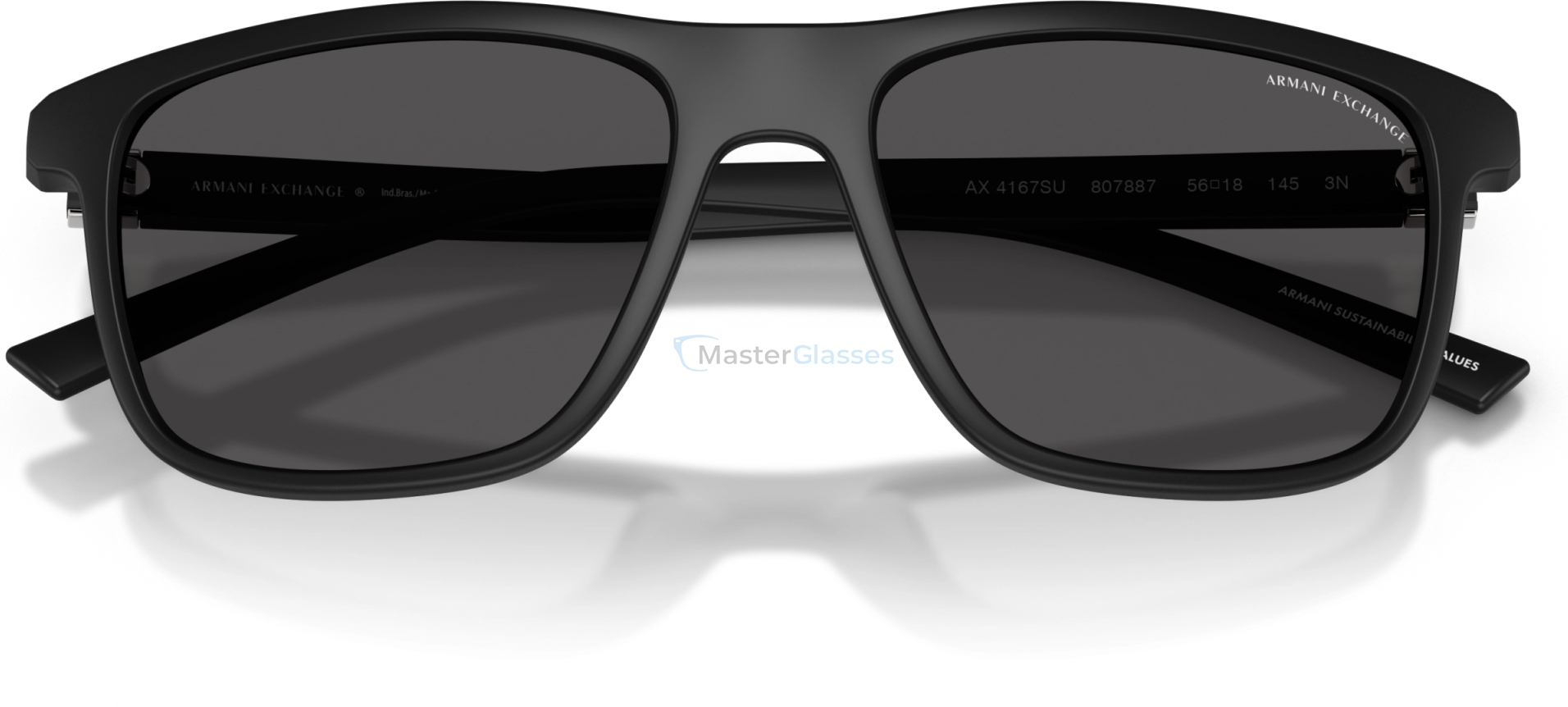 Солнцезащитные очки Armani Exchange AX4167SU 807887 Black