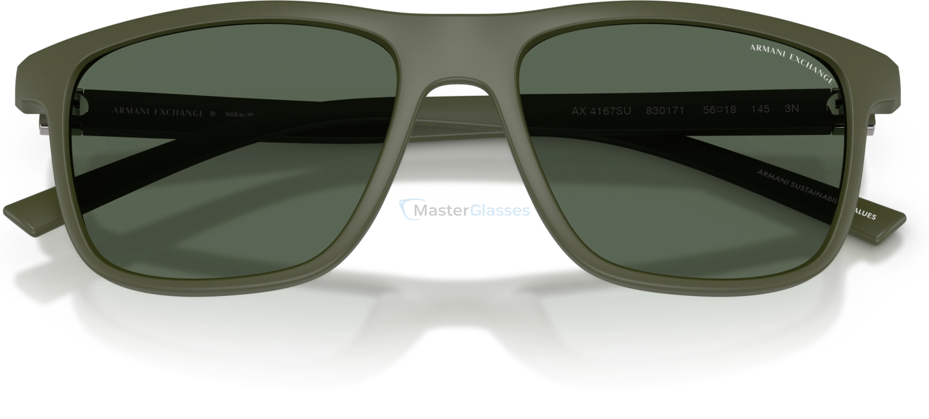 Солнцезащитные очки Armani Exchange AX4167SU 830171 Green