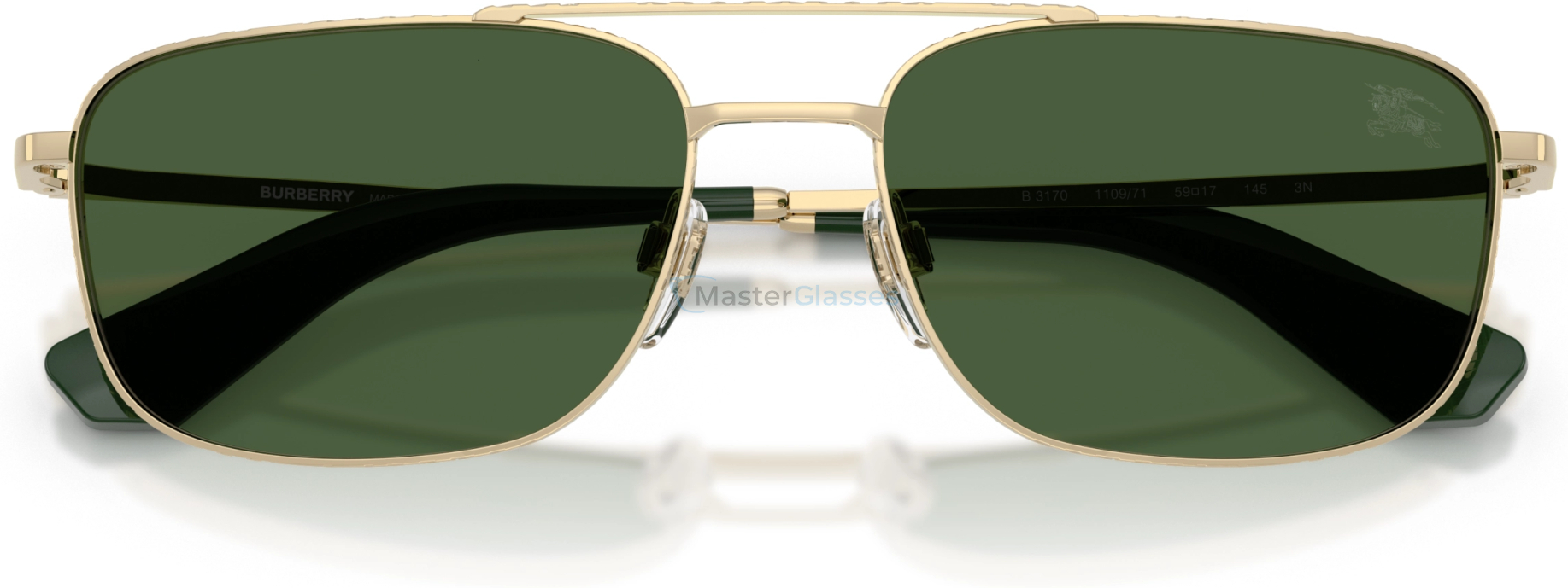 Солнцезащитные очки Burberry BE3170 110971 Gold
