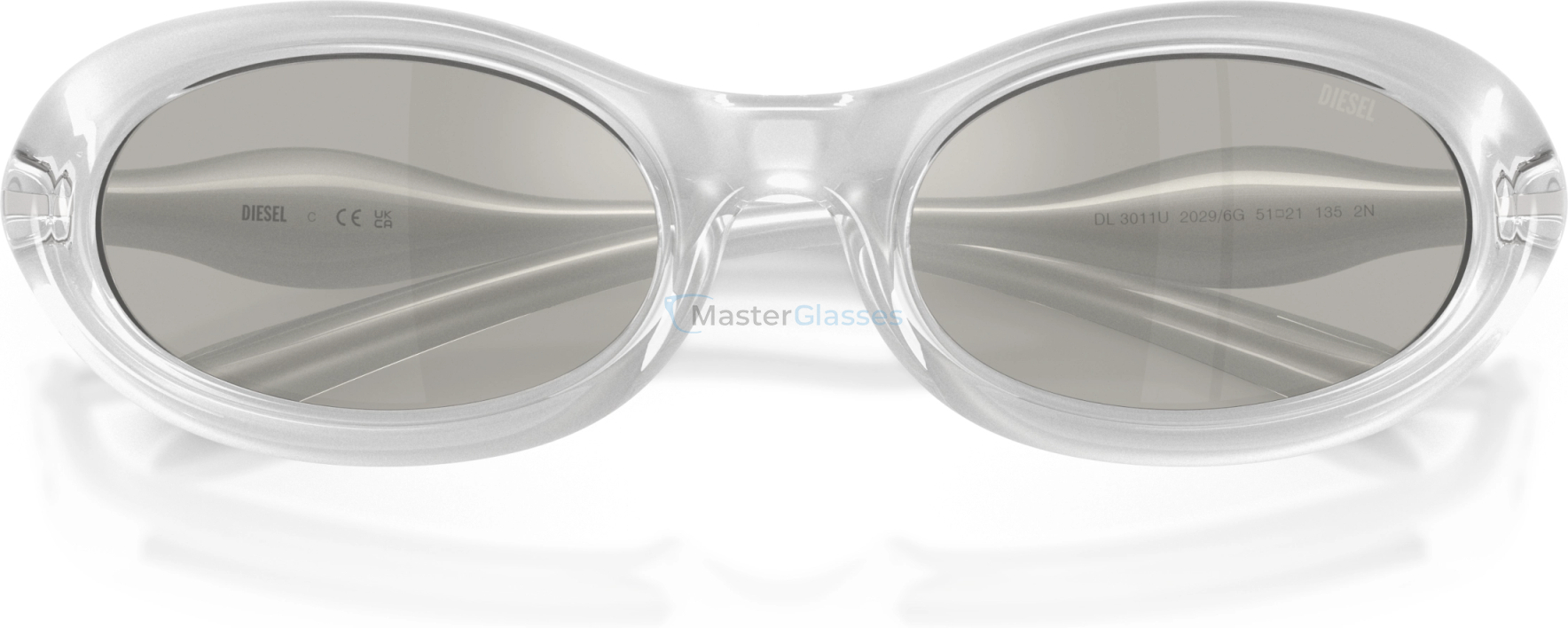 Солнцезащитные очки Diesel DL3011U 20296G Transparent