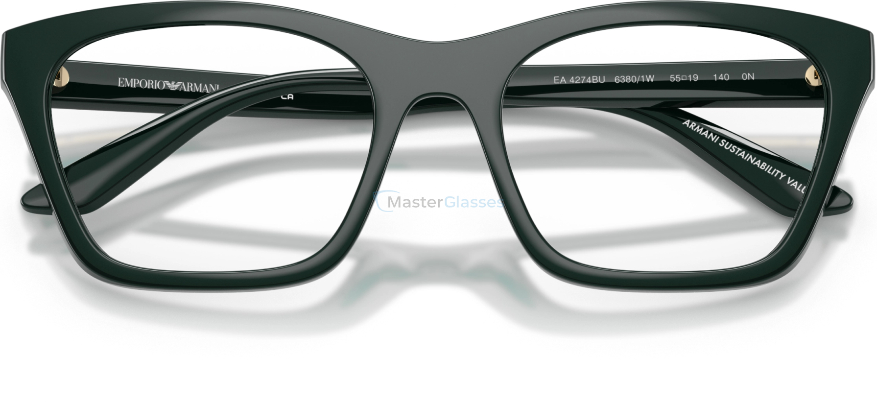 Солнцезащитные очки Emporio Armani EA4274BU 63801W Green