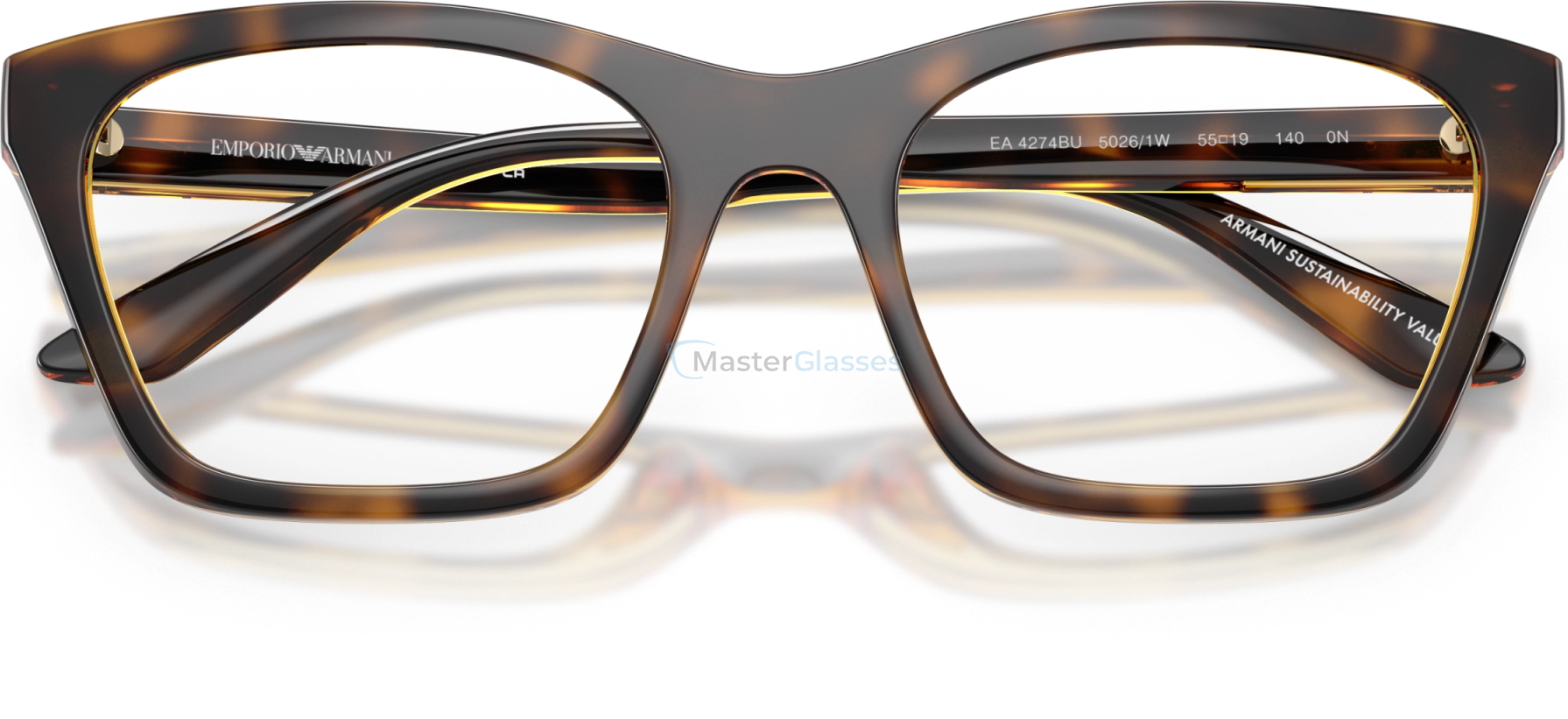 Солнцезащитные очки Emporio Armani EA4274BU 50261W Tortoise