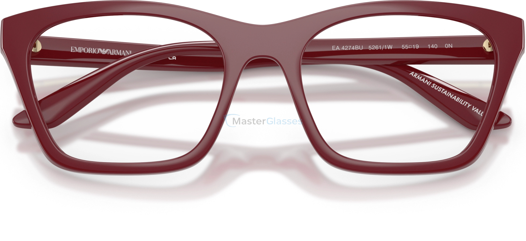 Солнцезащитные очки Emporio Armani EA4274BU 52611W Red