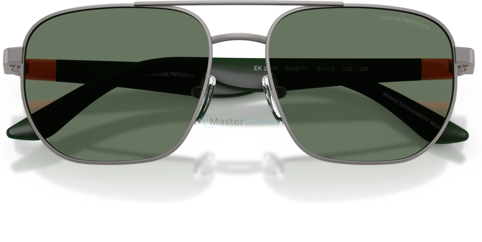 Детские солнцезащитные очки Emporio Armani EK2003 300371 Grey