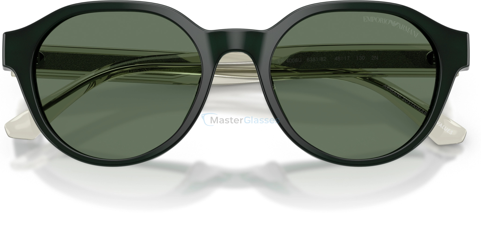 Детские солнцезащитные очки Emporio Armani EK4008U 638182 Green