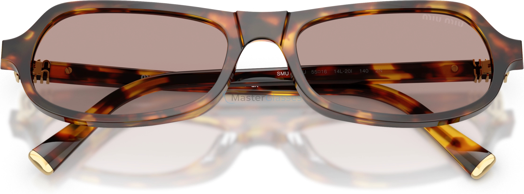 Солнцезащитные очки Miu Miu MU B10SU 14L20I Tortoise
