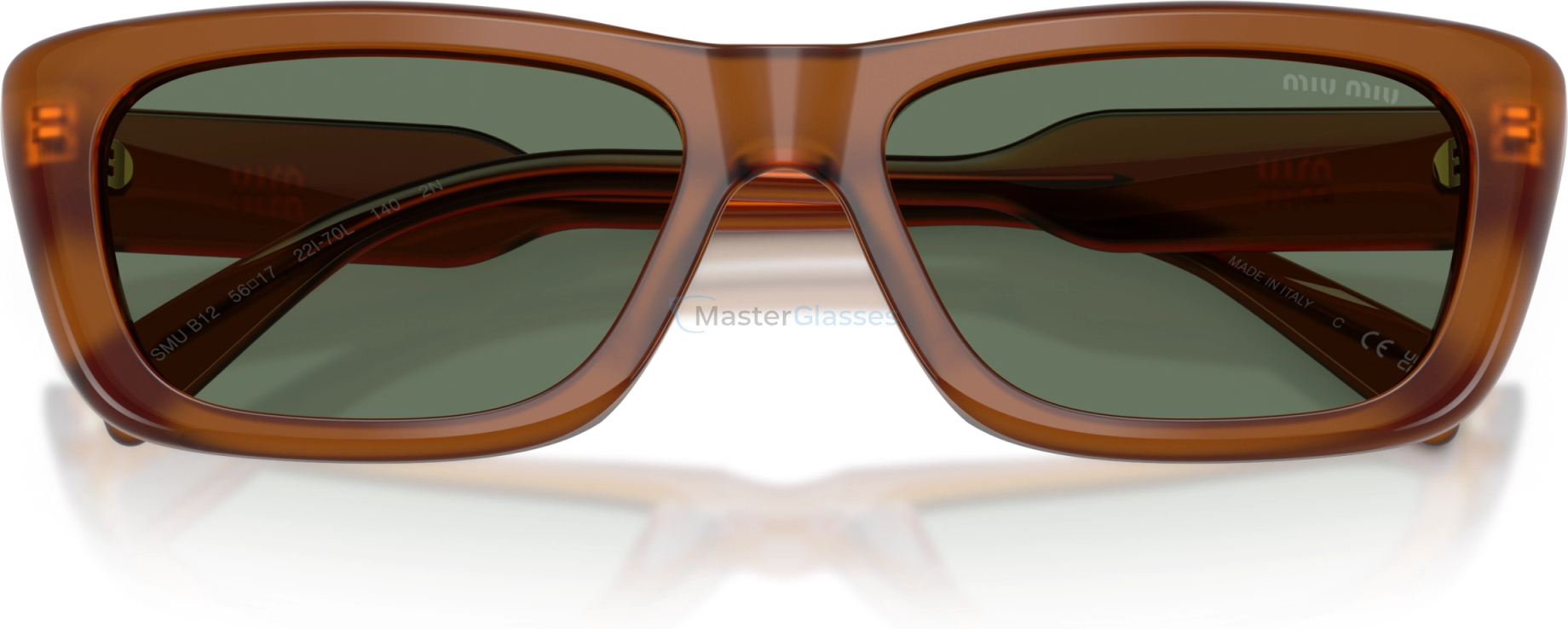 Солнцезащитные очки Miu Miu MU B12S 22I70L Brown