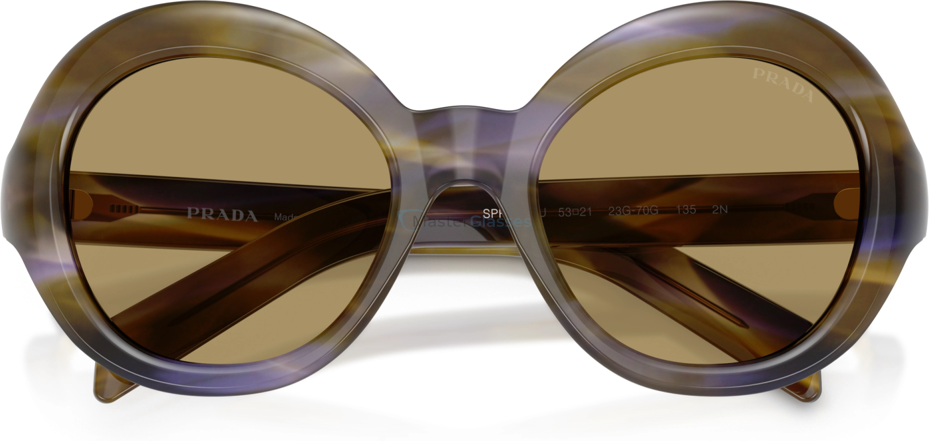 Солнцезащитные очки Prada PR D08SU 23G70G Brown