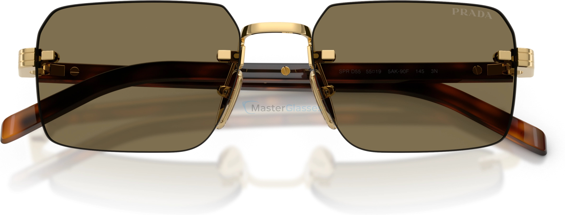 Солнцезащитные очки Prada PR D55S 5AK90F Gold